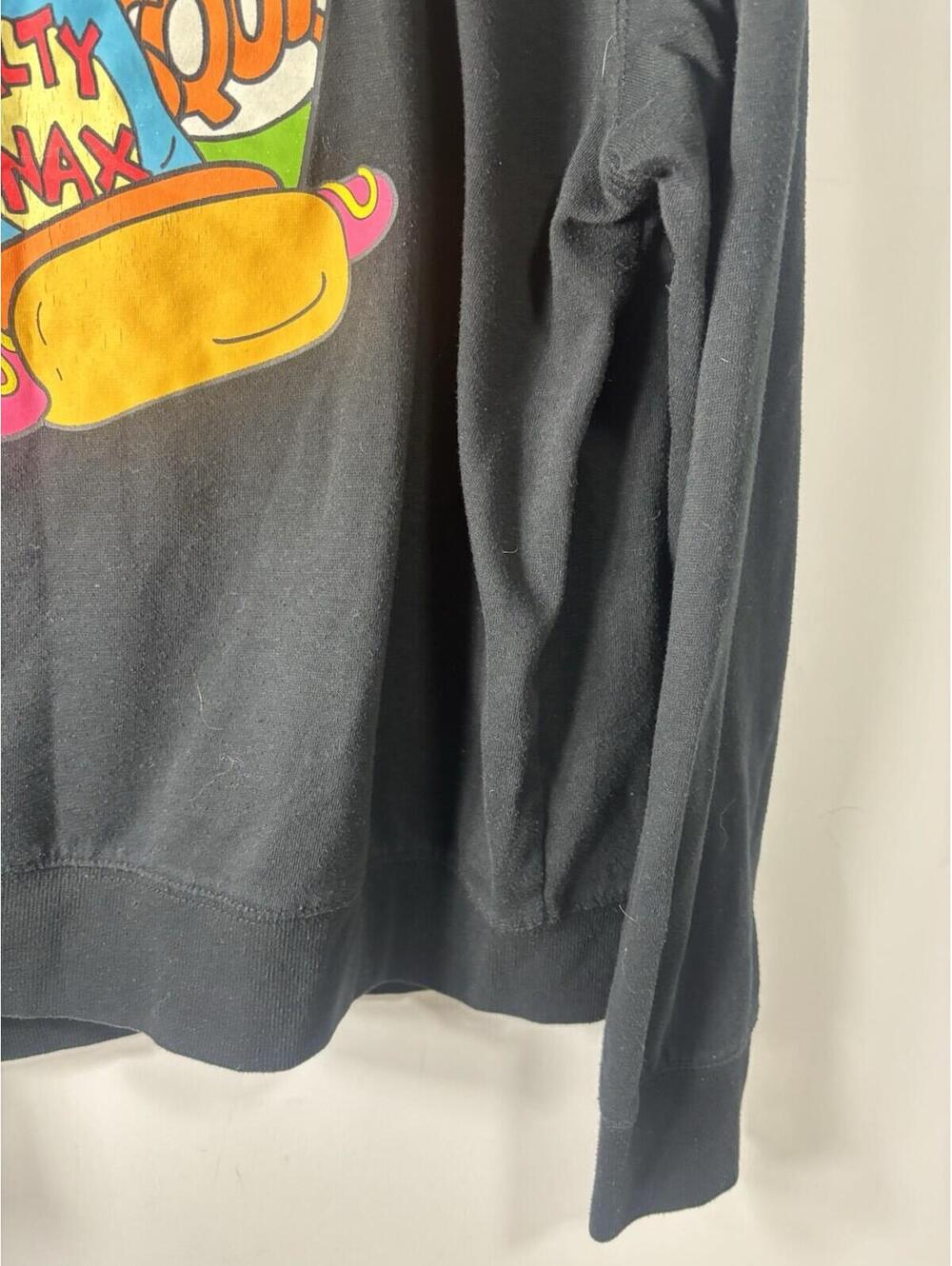 The Simpsons Kwik-E-Mart Hoodie Mens M Black Bart Simpson Slushie Matt Groening - Picture 11 of 12